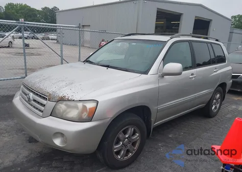 2006 Toyota Highlander V6 from USA, damaged, VIN JTEGP21A560092174